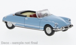 Brekina 14227 - H0 - Citroen DS  Cabrio offen Chapron - pastelblau
